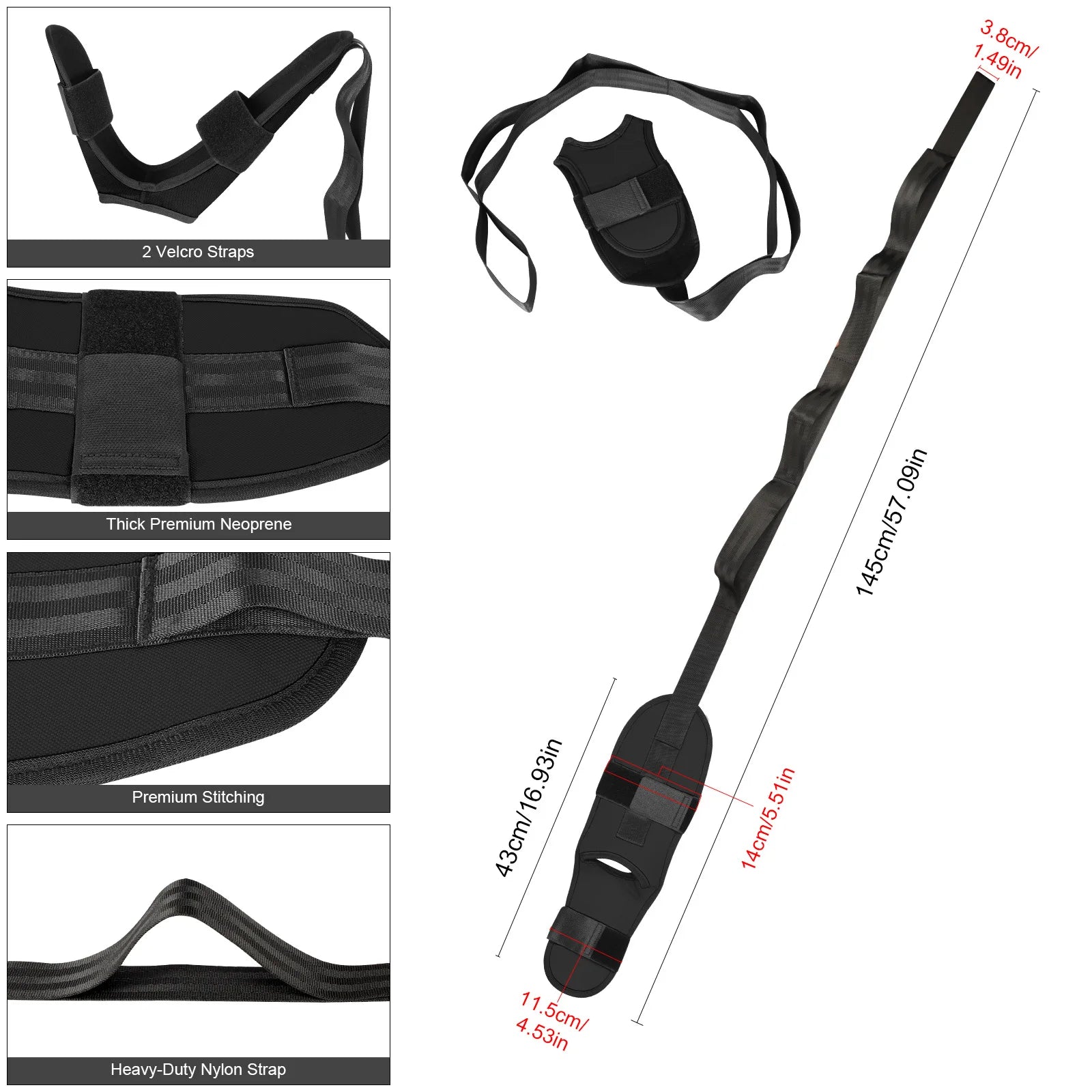 ZenFlex™ Stretching Strap –